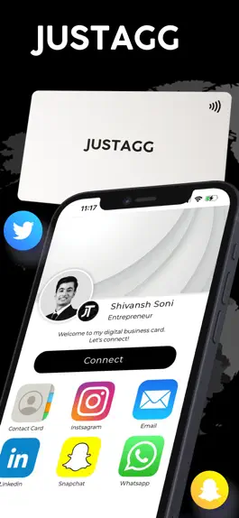 Game screenshot Justagg: Digital Business Card mod apk