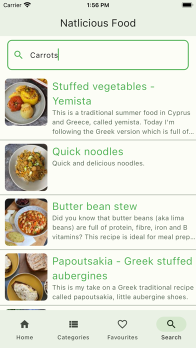 Natlicious Food Screenshot