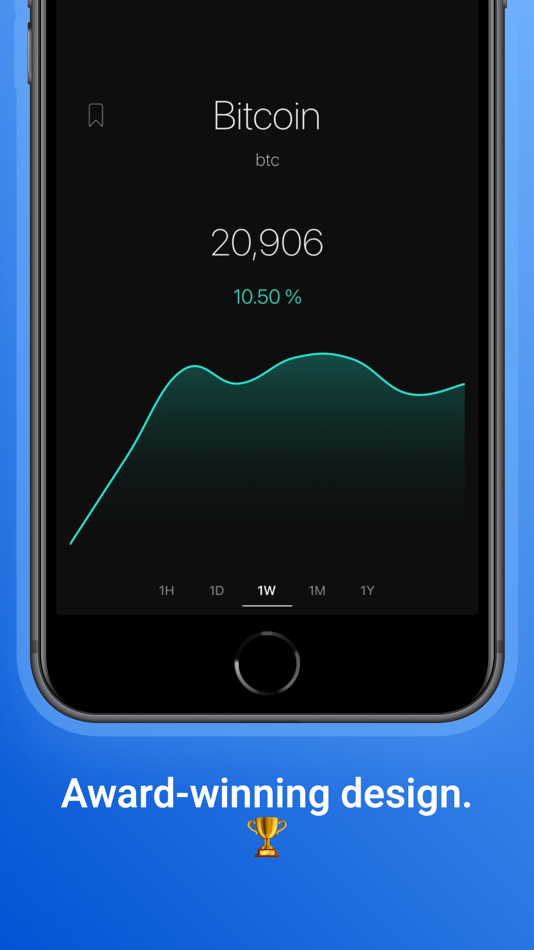#5. Crypton - Crypto Tracker (iOS) 由: Saga Ltd.