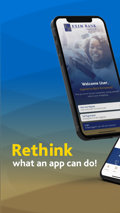 Exim Online Banking - Personal Screenshot