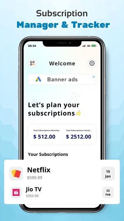 Subscription Manager & Tracker