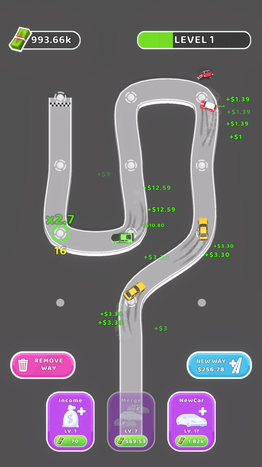 #1. Drift Clicker (iOS) 由: Ali Said Yuksel