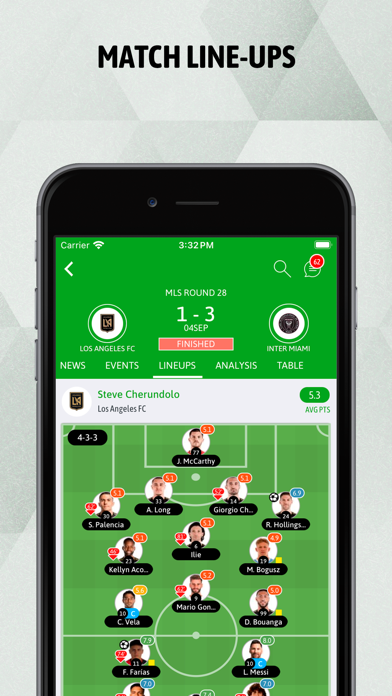 BeSoccer - Soccer Livescores Screenshot