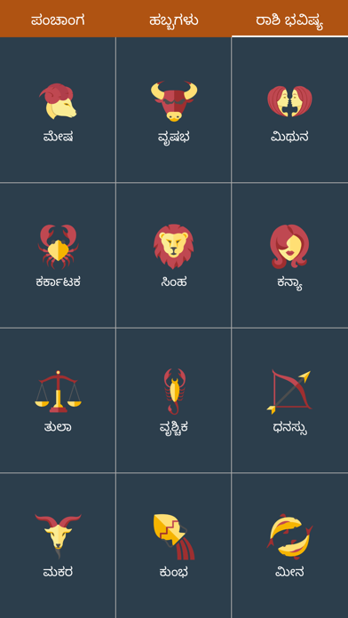 Kannada Calendar 2025 Panchang Screenshot