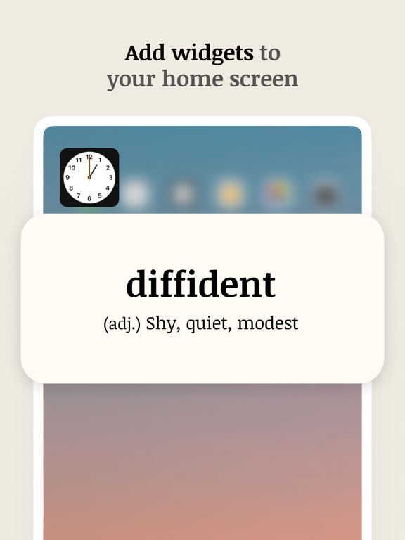 Screenshot #2 for Vocabulary - Learn words daily