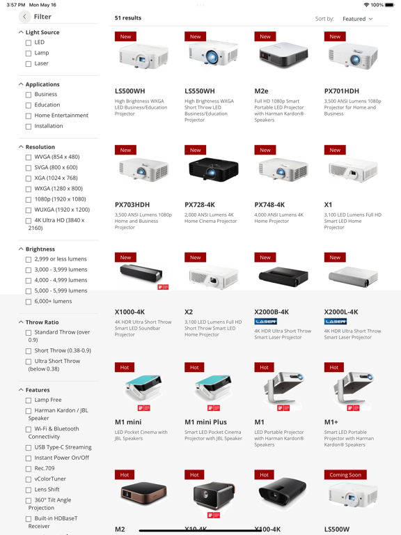 Screenshot #5 pour ViewSonic Projector
