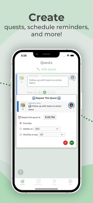 ‎HeroMode: Joyful Tasks & Goals Screenshot