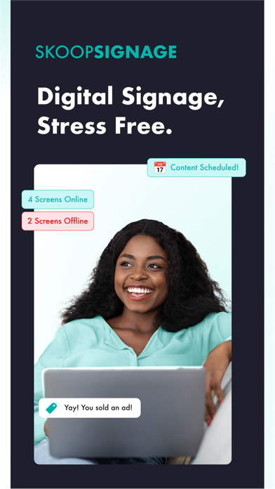 Skoop Signage Screenshot