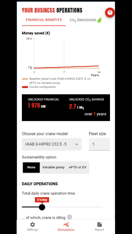 #2. Hiab Value Simulator (iOS) 由: Alpaxa AB