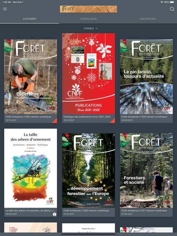 Screenshot #4 pour Librairie des forestiers