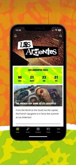 Game screenshot Les Ardentes apk