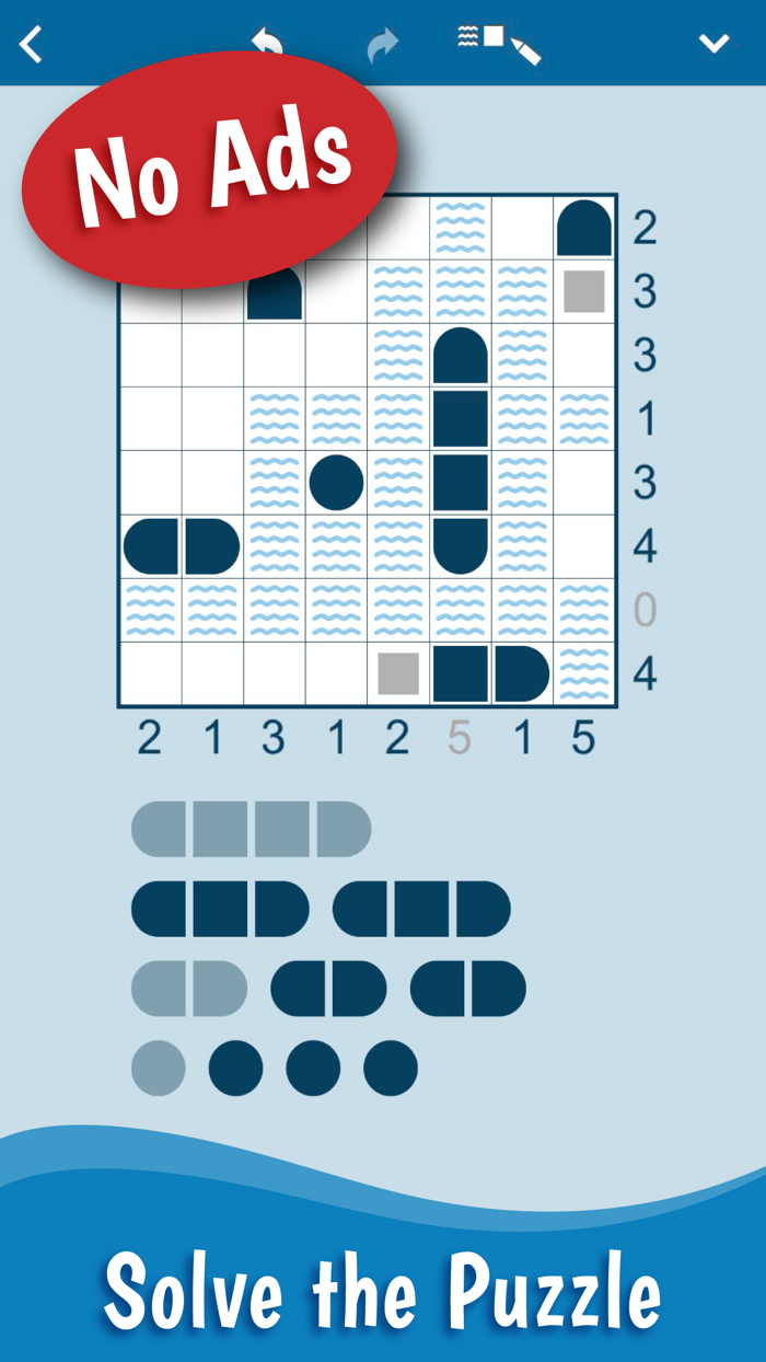 SeaBattle War Ship Puzzles