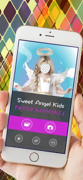 Game screenshot Sweet Angel Kids Photo Montage hack
