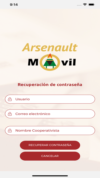 Arsenault Móvil Screenshot