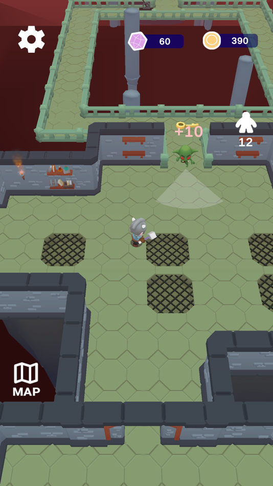 #1. Dungeon Merge 3D (iOS) بواسطة: EPRA GAMES PRODUCOES LTDA