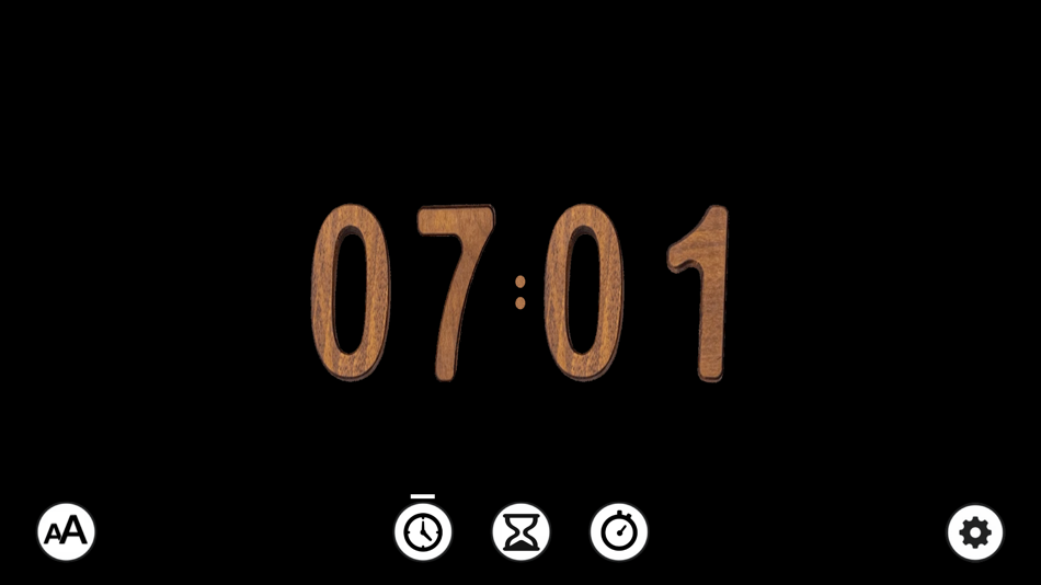 #5. TimeFont (iOS) Bởi: Paul Scott