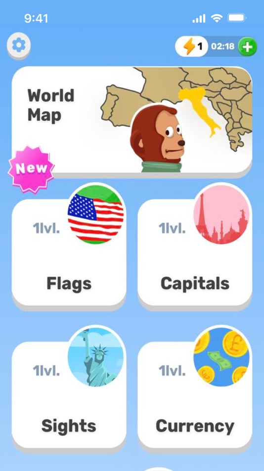 Flags of the World Map Quiz - 1.1.5 - (iOS)