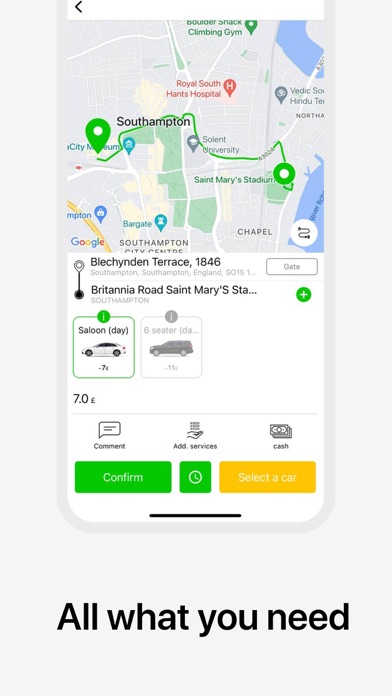 Screenshot 2 of TAXIO App