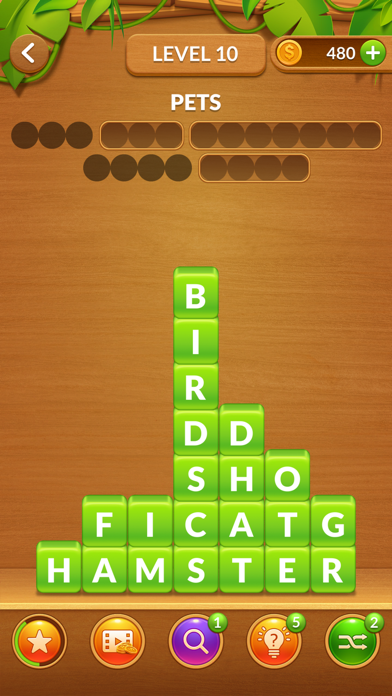 Word Burst - Stacks Word Games Screenshot