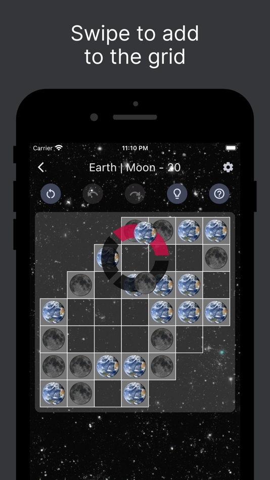 #2. Cosmic Balance - No 4 In A Row (iOS) 来自: Andrew Lau