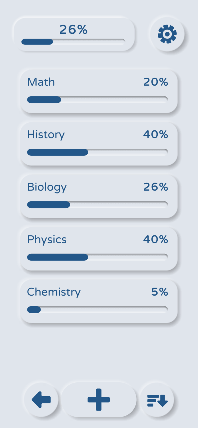 Simple Progress Tracker