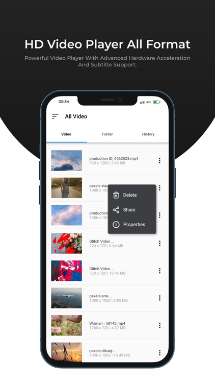 U-Max HD video player screenshot-3
