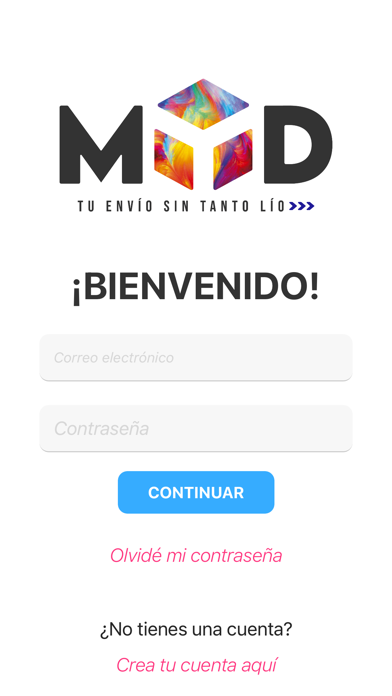 MYD Mensajeros Screenshot
