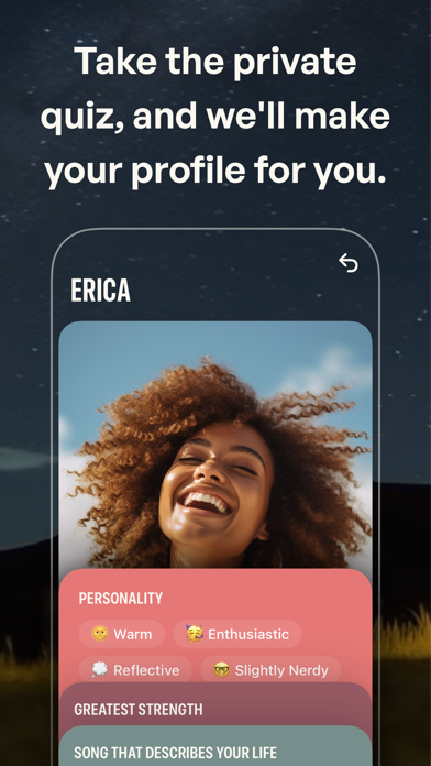 Cosmic: Insightful Dating App Screenshot