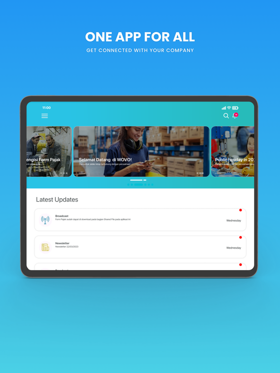 WOVO iPad screenshot 4 - Lifestyle app