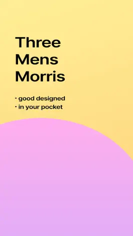 Game screenshot Three Mens Morris mod apk