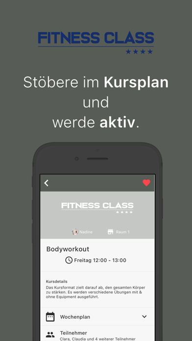 Screenshot #3 pour Fitness Class
