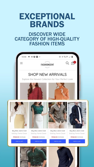 FashionCENT Screenshot