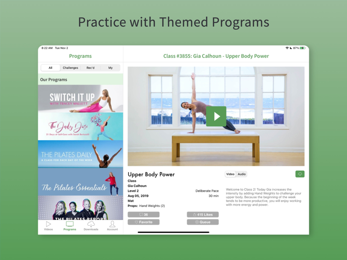 Pilates Anytime Workouts