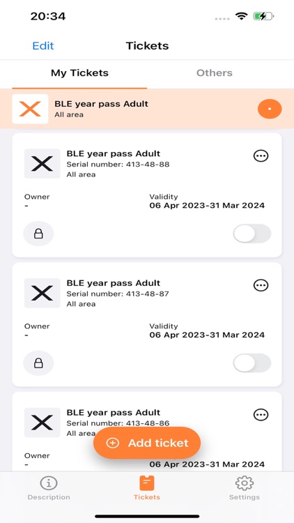 Axess SkiWallet screenshot-6