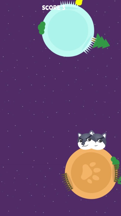 Dog Jump:planet escape games Screenshot