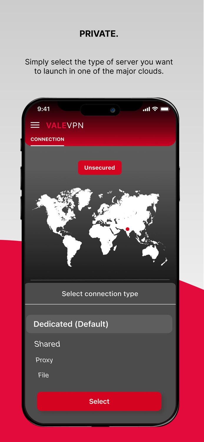 ValeVPN Dedicated VPN Security