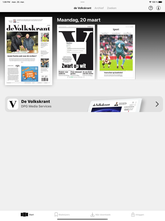 Screenshot #4 pour de Volkskrant Krant