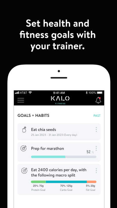 KALO Fitness Screenshot