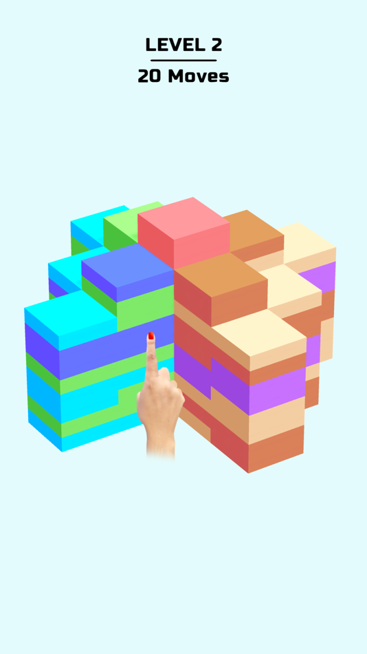#2. Stack Blast : Puzzle (iOS) Podle: 4s-games