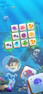 Mahjong Connect Fish World screenshot #5 for iPhone