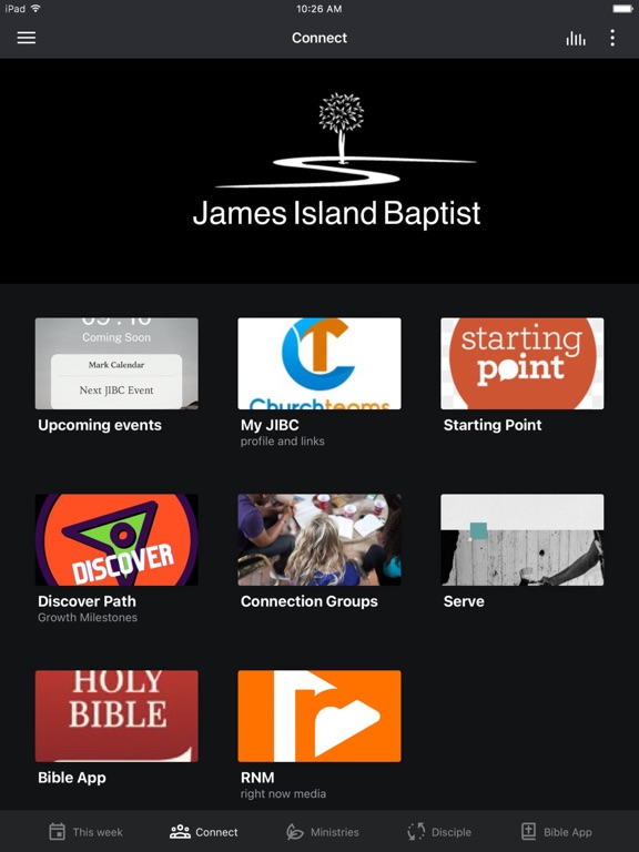 James Island Baptist , SC iPad screenshot 2 - Education app