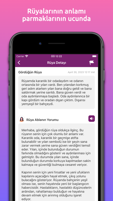 Rüya Yorumlat & Tabirini Öğren Screenshot