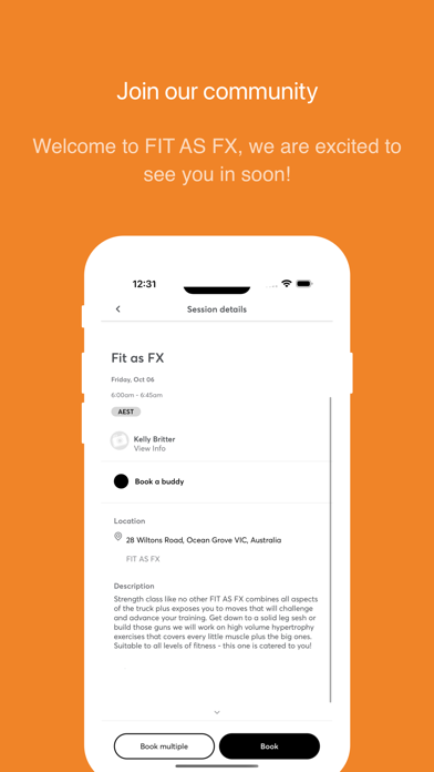 Fit as FX Screenshot