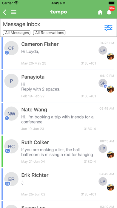 HostTempo Screenshot