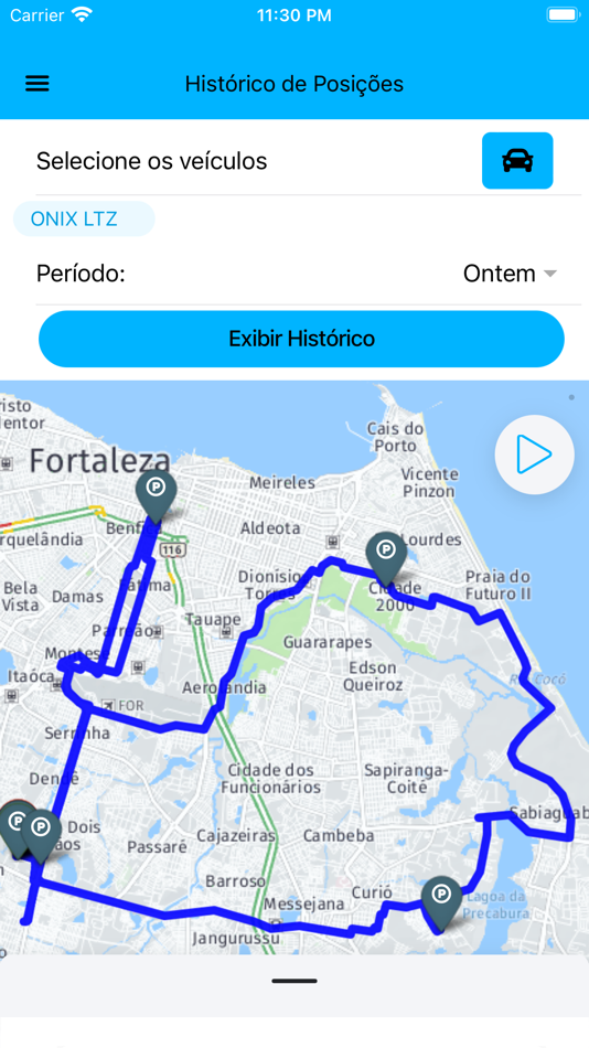 #7. Lalmeida Tracker (iOS) 由: Azul Tecnologia