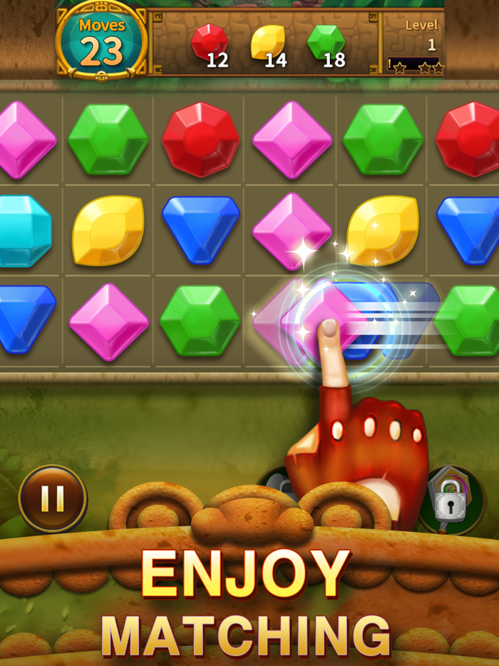 Jewels Temple  Match3 Puzzle
