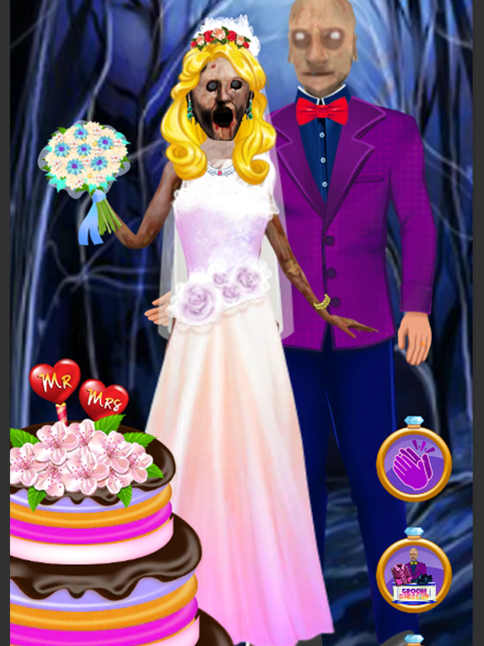 Granny Makeup Salon Simulator