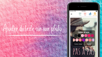 Screenshot #1 pour Ajouter du texte sur une photo