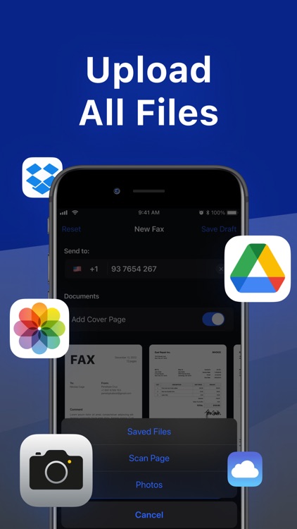 ‎FAX from Phone: Send FAX