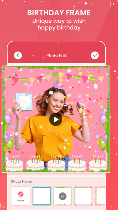 Birthday Name Song Video Maker Screenshot